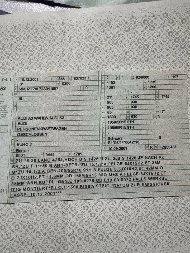 Audi A3 1.8 S line, foto 12