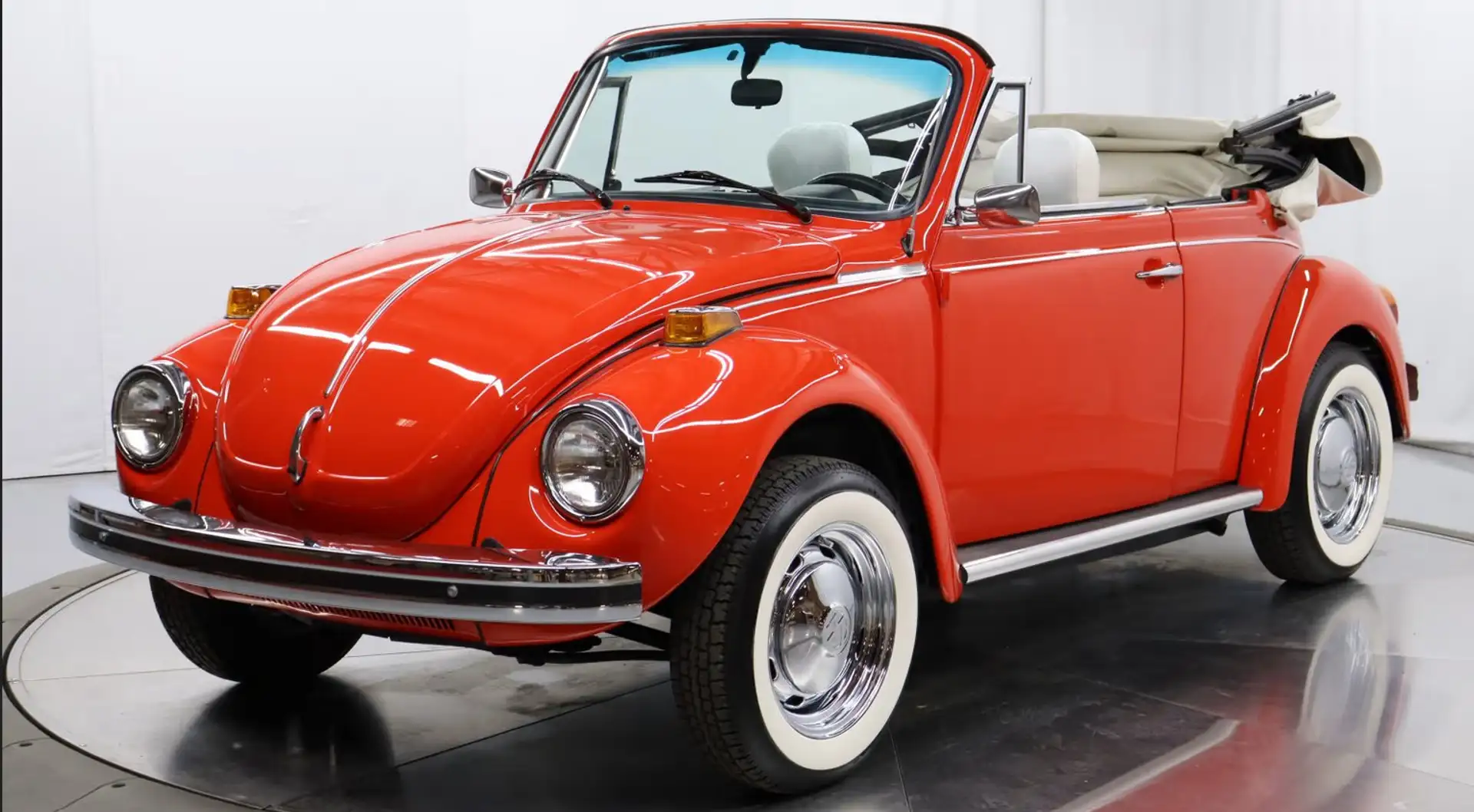 Volkswagen Käfer Super Käfer, 7.850 km,wie neu, 3 Jahre Garantie Rojo - 1