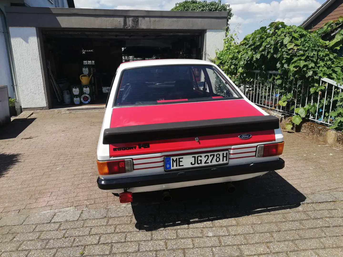Ford Escort MK2 Červená - 2