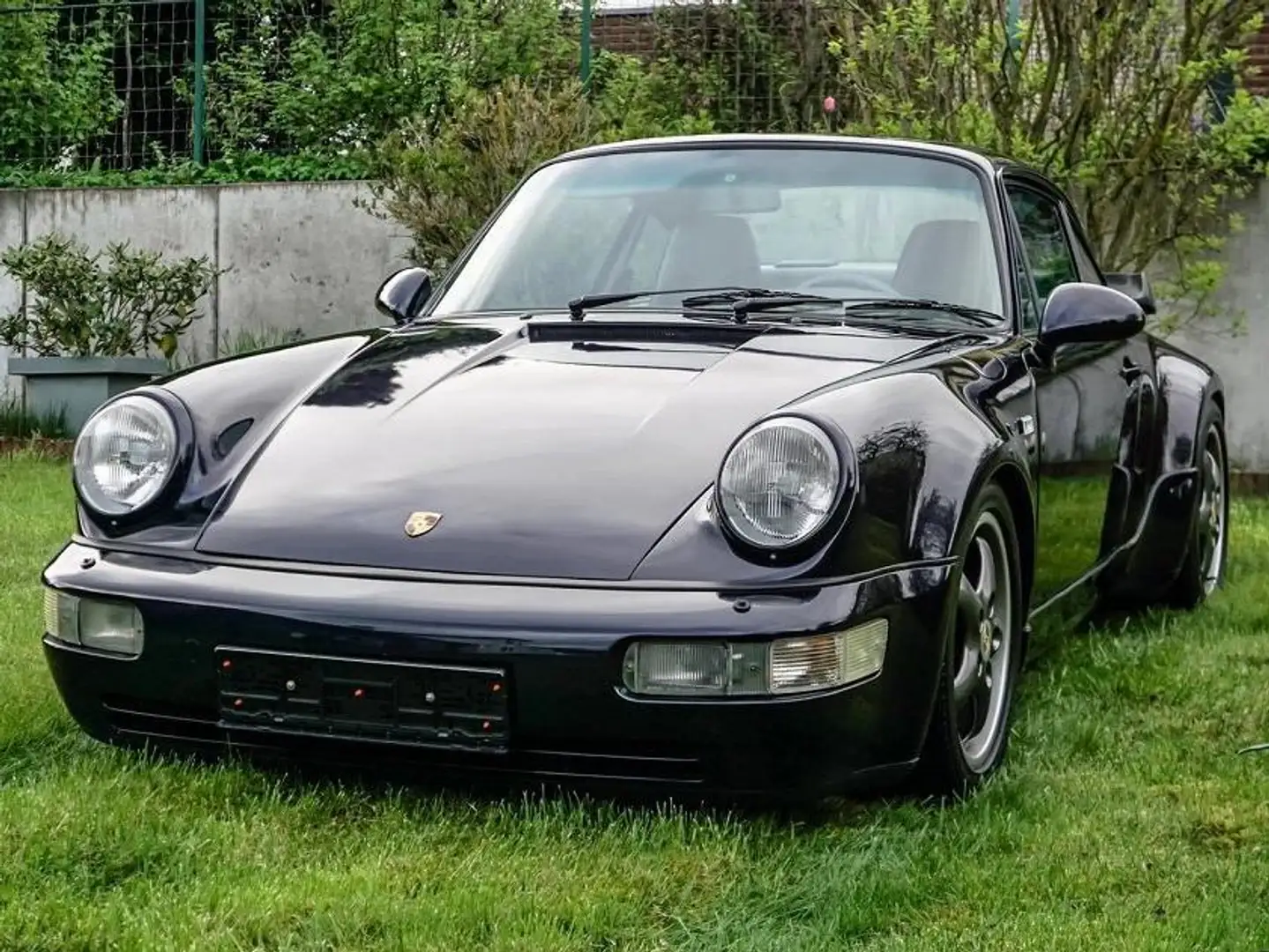 Porsche 964 911 Turbo II Note 2 sunroof Czarny - 1