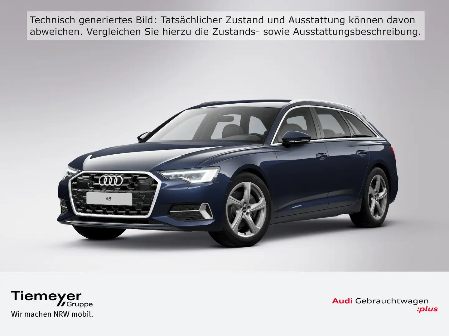 Audi A6 45 TFSI ADVANCED MATRIX AHK LM19 KAMERA Blau - 1