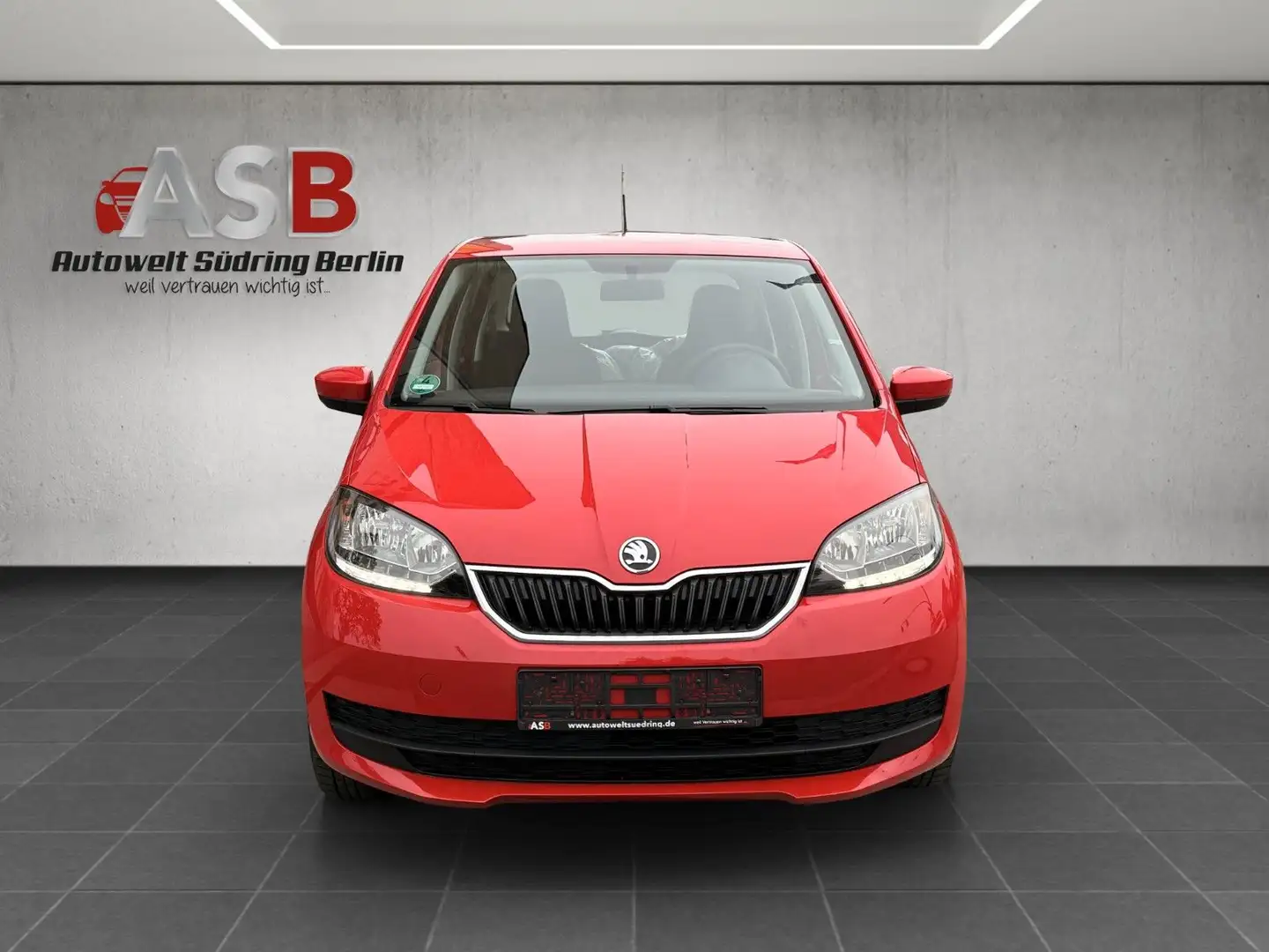 Skoda Citigo Ambition 1. Besitz*Klimaanlage Rot - 2
