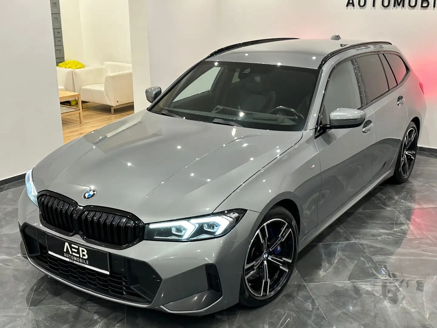 BMW 318 d Touring Aut.**M Sport**Shadow-Line**SHA**PA**LH Silber - 2