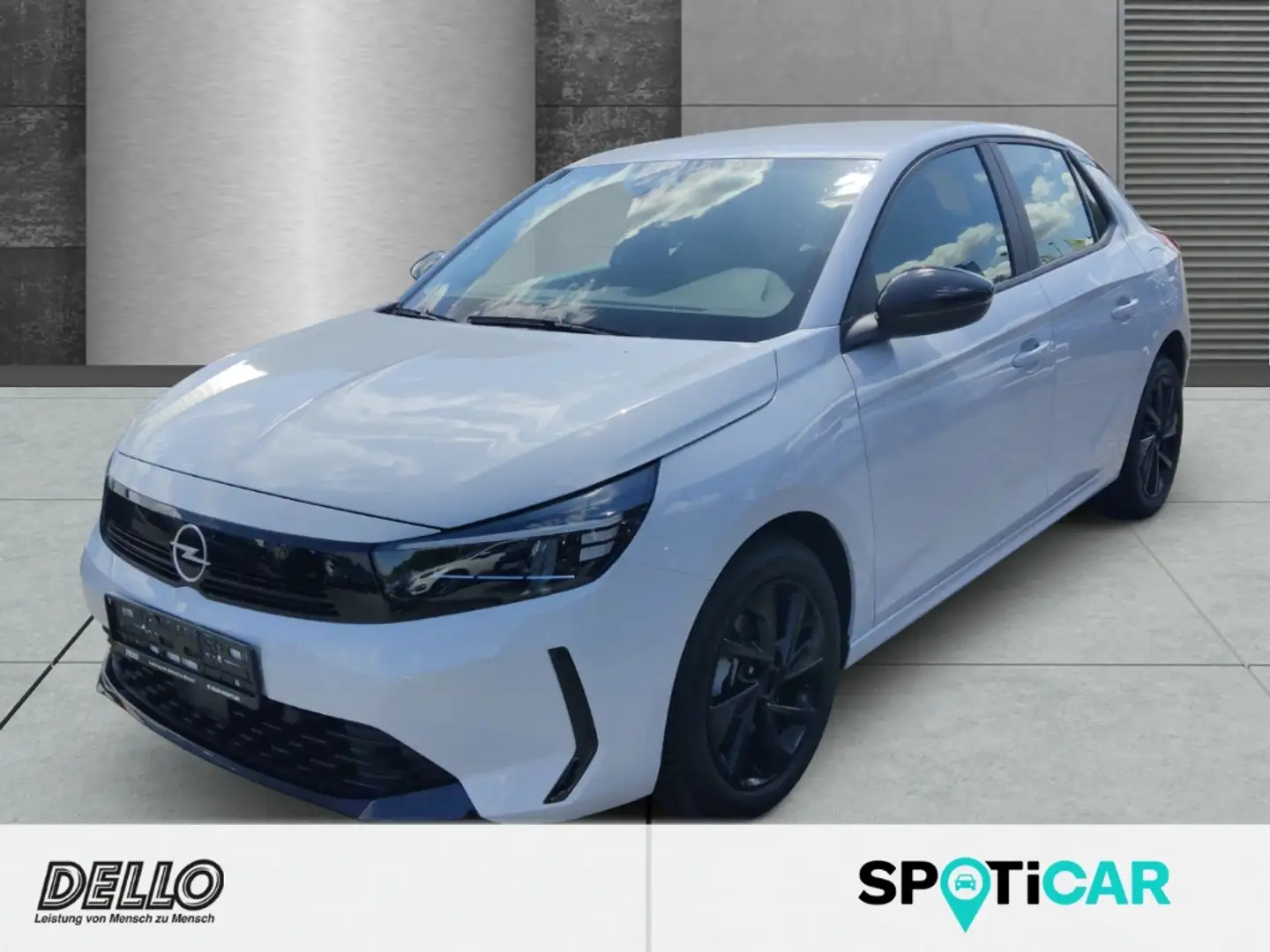 Opel Corsa Edition Turbo Komfort-Paket 8-Speichen-Alu Allwett Bianco - 1