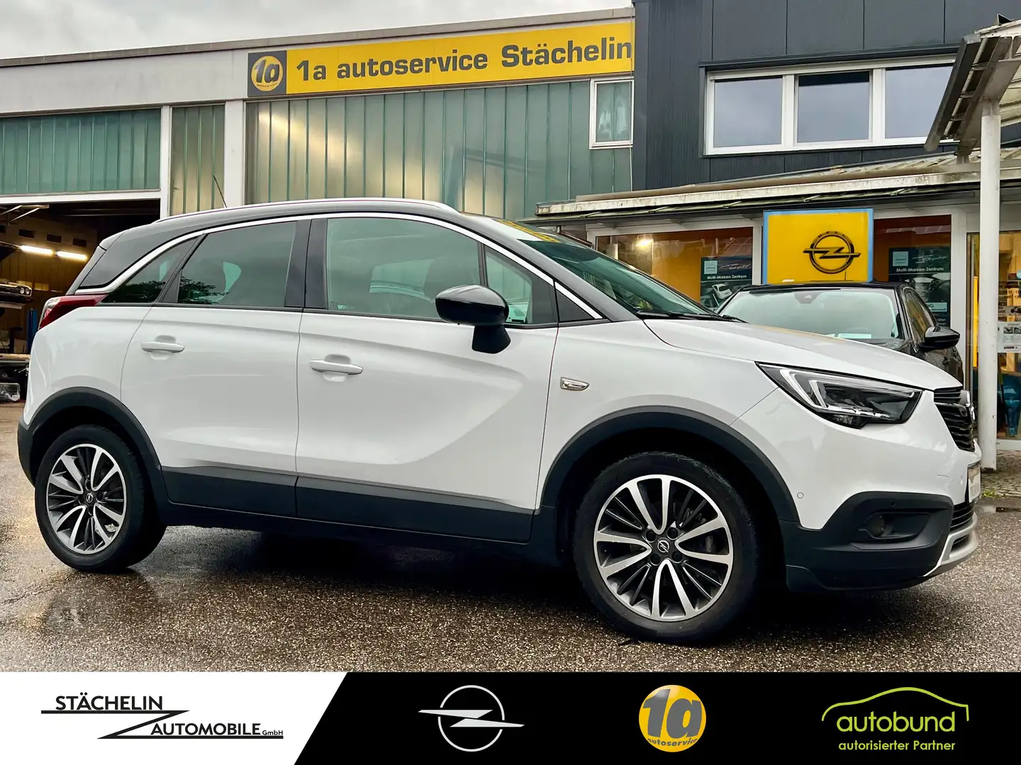 Opel Crossland X X 1.2T Ultimate,KEYLESS,RKAM,S&LZ,PANO Weiß - 1