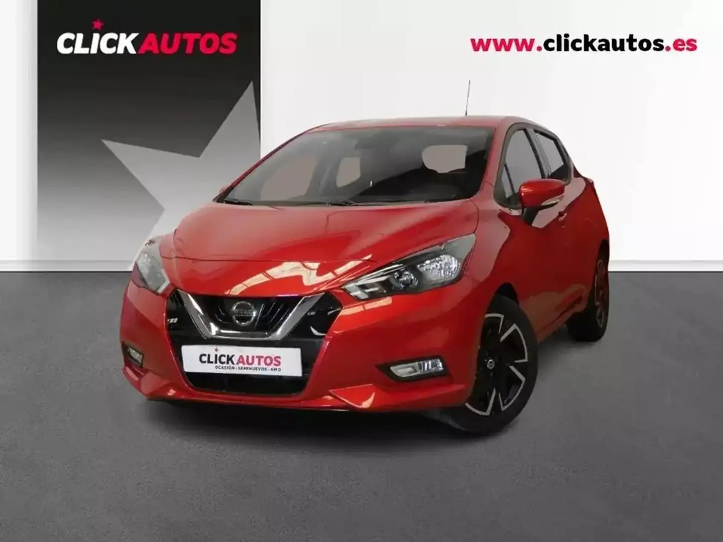 Nissan Micra 1.0 IG-T 92CV Acenta PackComf Rojo - 1