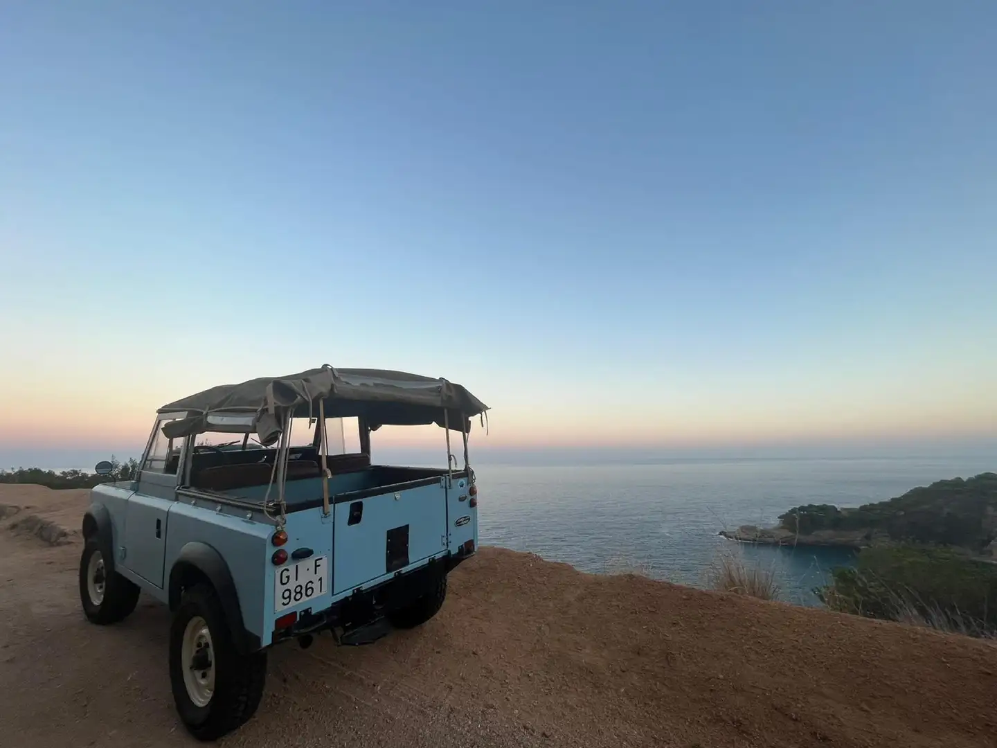 Land Rover Series Azul - 2