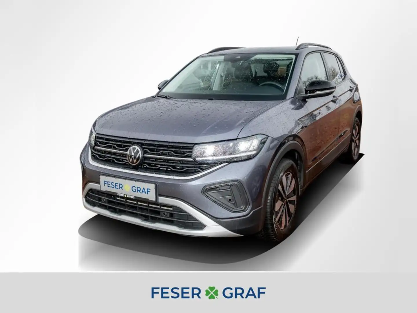 Volkswagen T-Cross GOAL 1.0 TSI DSG ACC/AHK/LED/SHZ/Kamera Gris - 1
