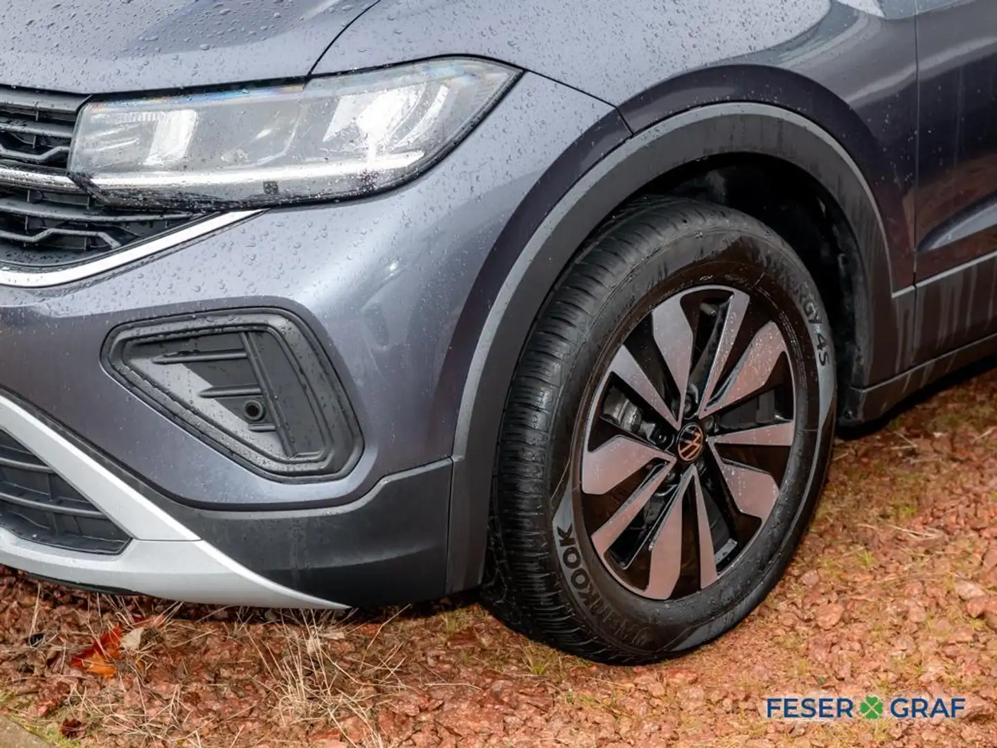 Volkswagen T-Cross GOAL 1.0 TSI DSG ACC/AHK/LED/SHZ/Kamera Gris - 2