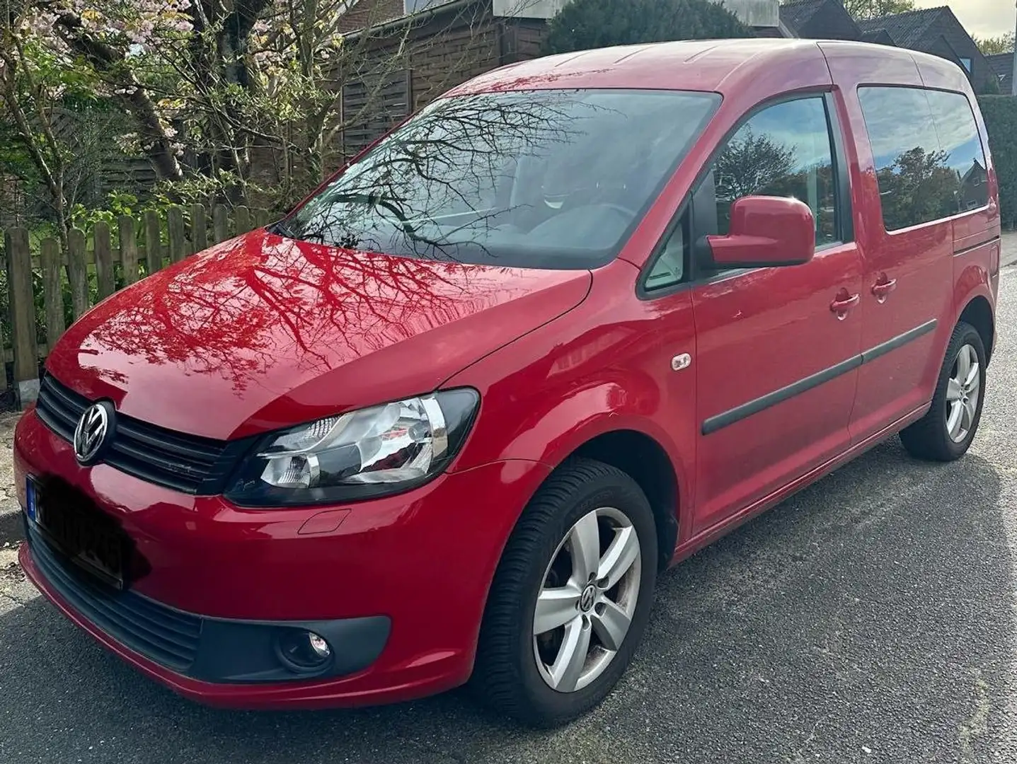 Volkswagen Caddy Caddy 3 1.2 (5-Si.) Roncalli Edition Rot - 1