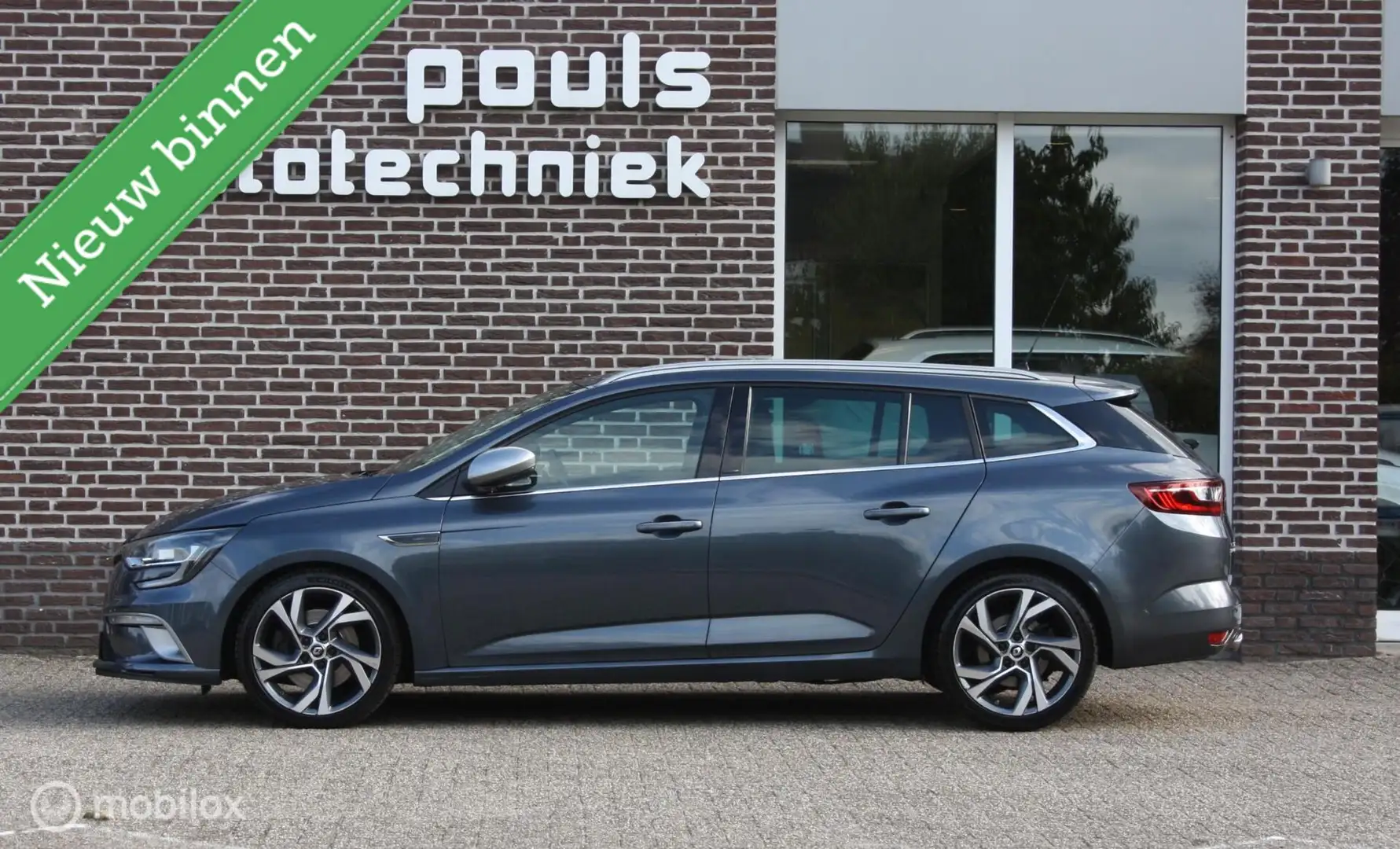Renault Megane Estate 1.6 TCe GT 206 pk, sportstoelen, Gris - 2