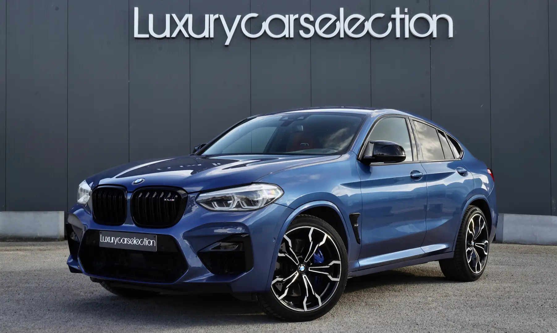 BMW X4 M Competition *M-SPORT EXHAUST/CARBON/H&K/CAMERA* Modrá - 1