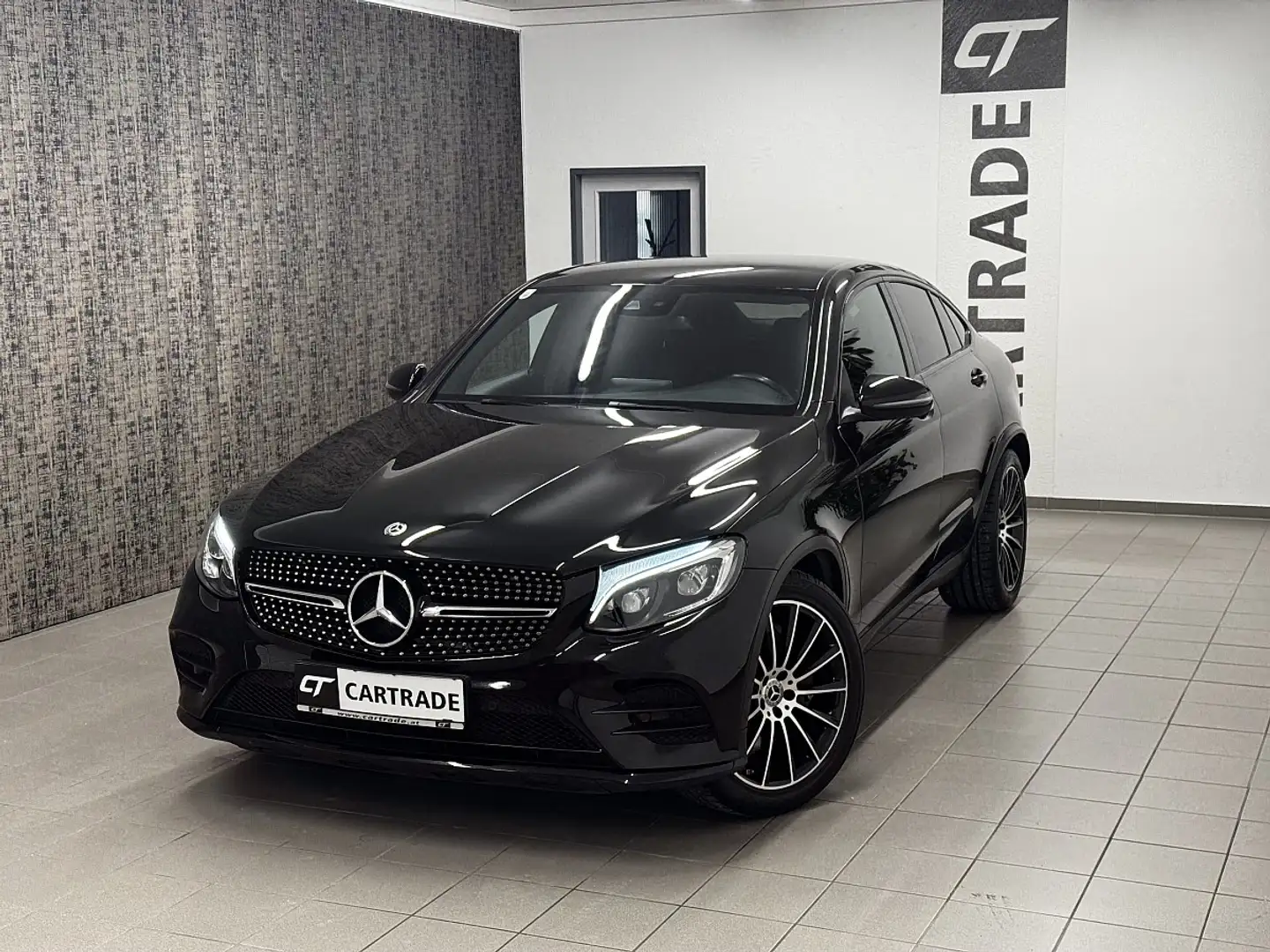 Mercedes-Benz GLC 350 d Coupé 4MATIC Aut. NIGHT PAKET/ AMG-LINE EXTER... Noir - 2
