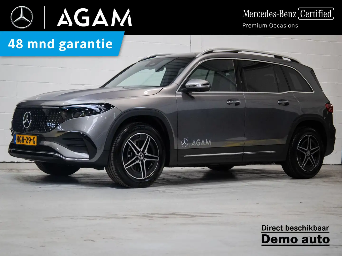 Mercedes-Benz EQB 250 250+ Business Solution AMG 71 kWh Panorama dak Gri - 1
