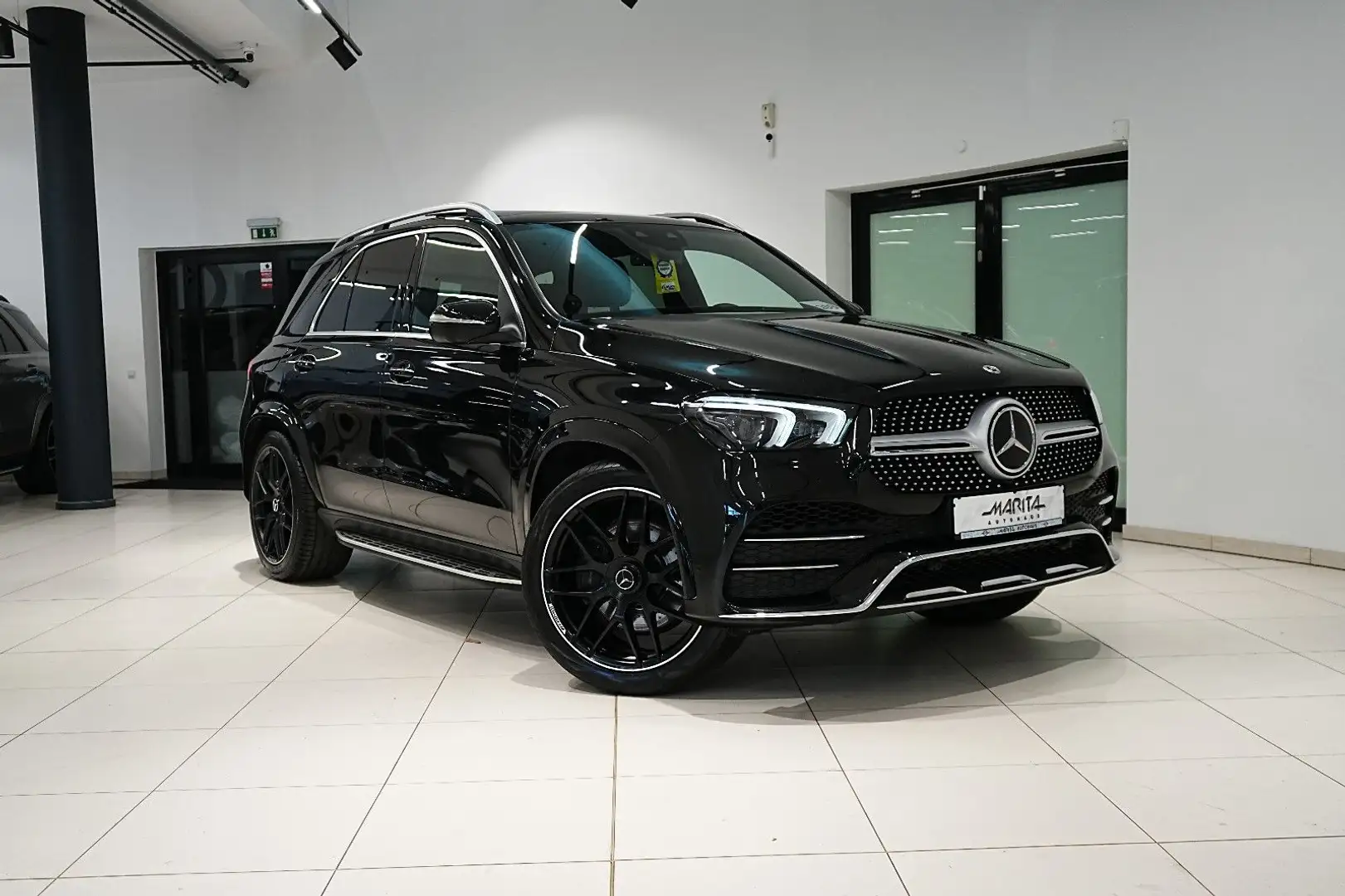 Mercedes-Benz GLE 400 d|AMG|7-SITZ|LUFT|MEMORY|PANO|360°|BURMS| Noir - 1