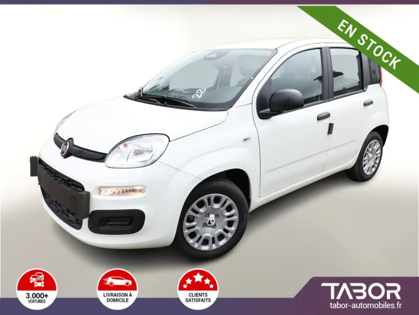 Fiat Panda MHEV 70 5"-DAB PDC DigCo 5-S LaneA Blanc - 1