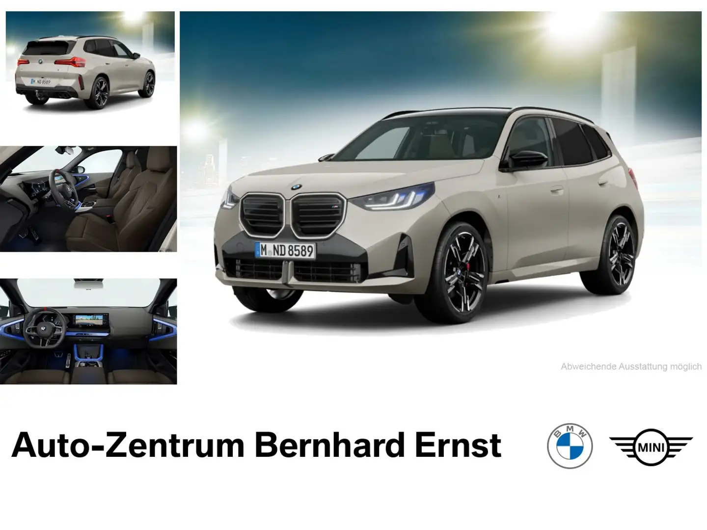 BMW X3 M50 AT Navi Tempom.aktiv Panoramadach Bluetooth PD Grau - 1