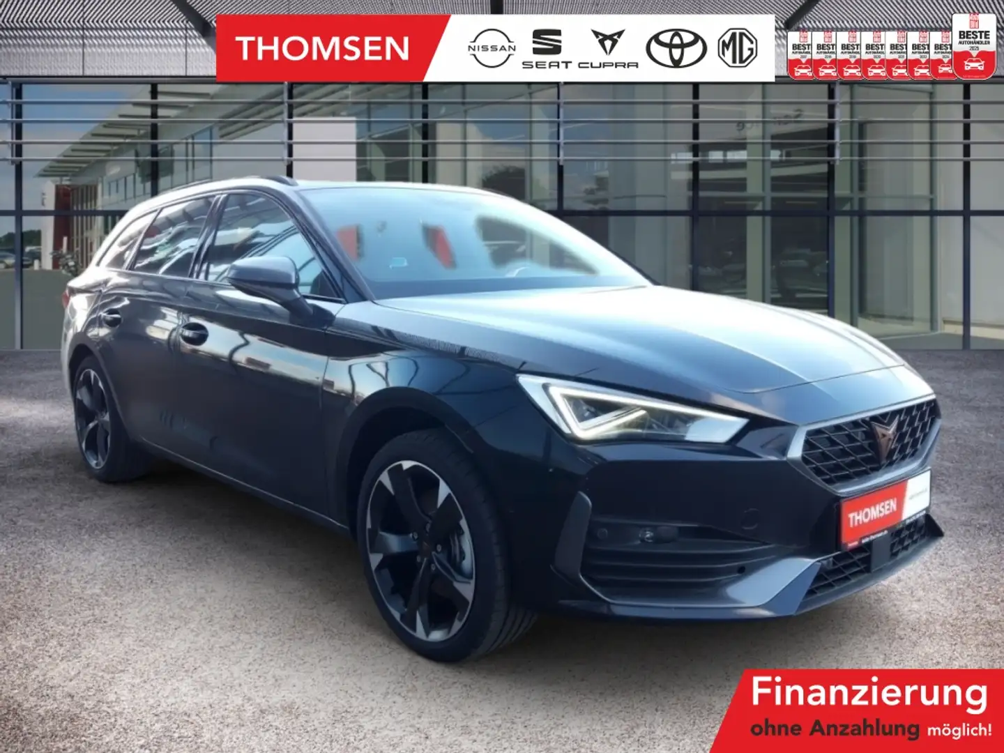 CUPRA Leon ST 2.0 TSI 190PS Pano AHK Navi ACC AUT LED Schwarz - 1