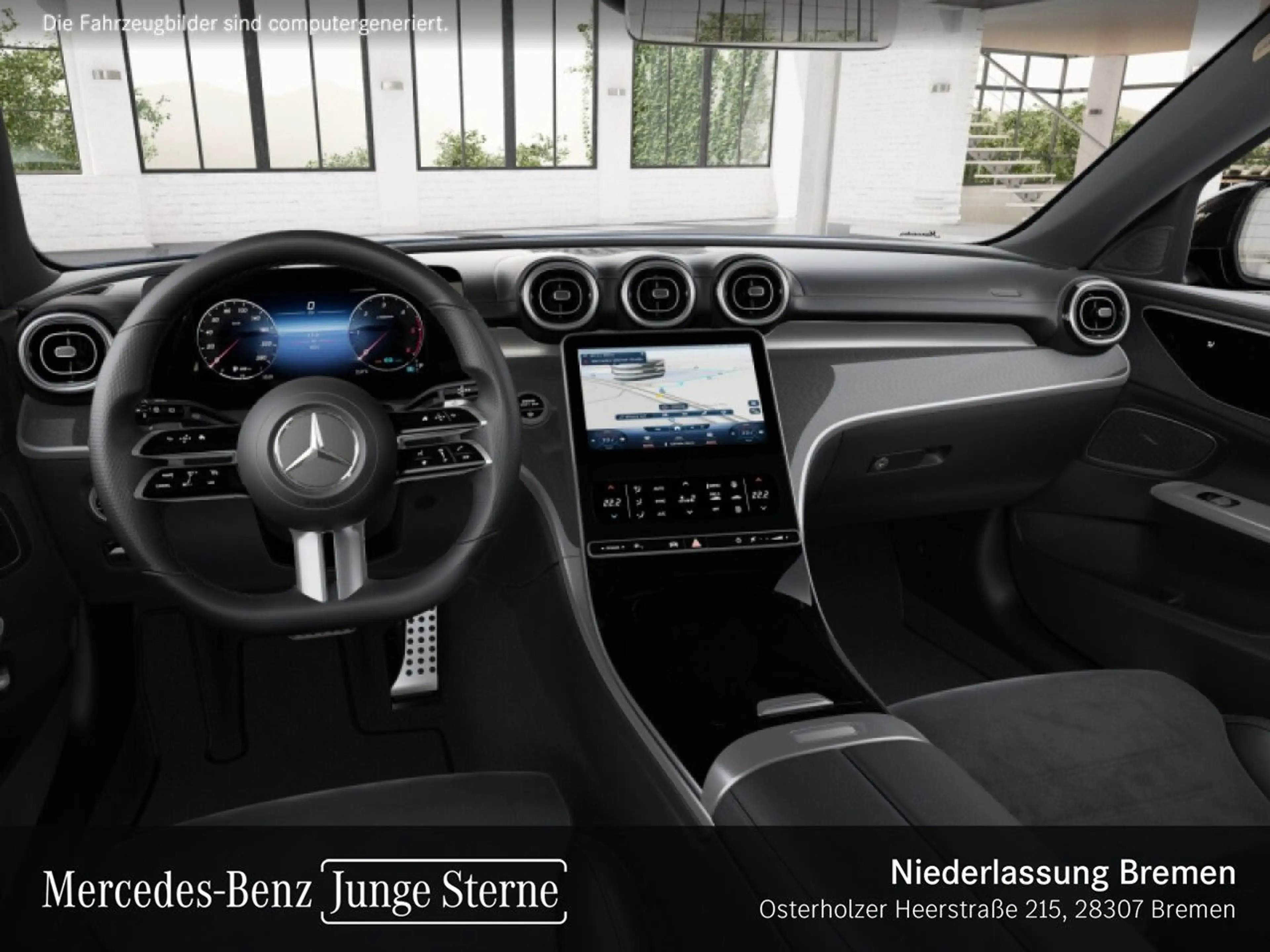 Mercedes-Benz C 220 d T AMG+NIGHT+LED+KAMERA+KEYLESS+9G — photo 9