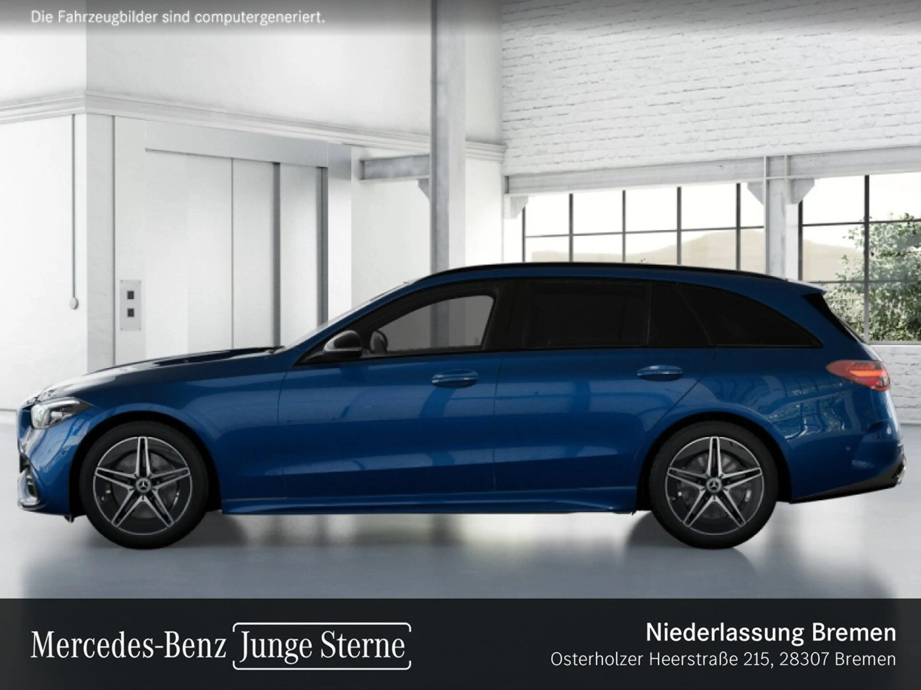 Mercedes-Benz C 220 d T AMG+NIGHT+LED+KAMERA+KEYLESS+9G — photo 5