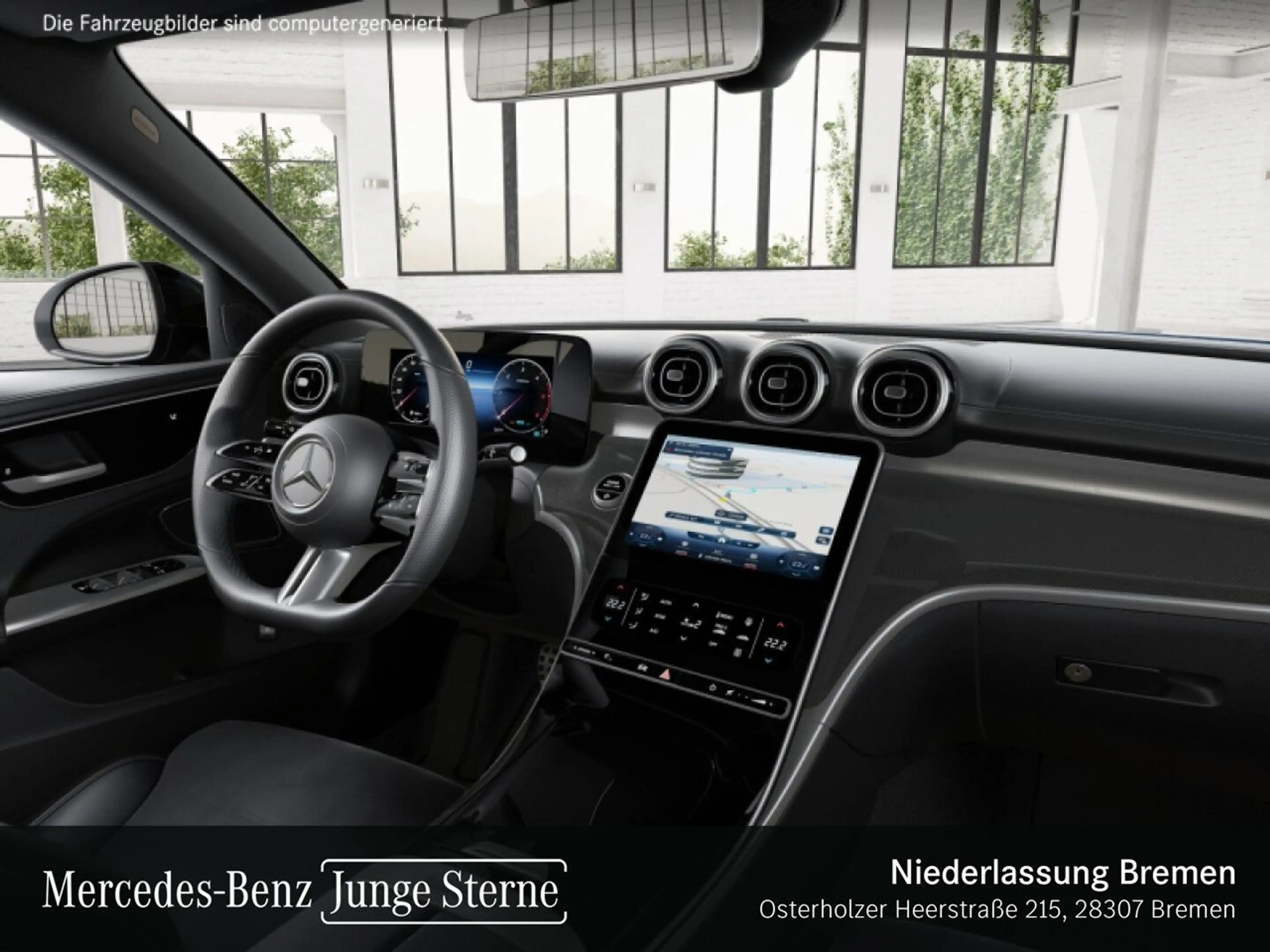 Mercedes-Benz C 220 d T AMG+NIGHT+LED+KAMERA+KEYLESS+9G — photo 10