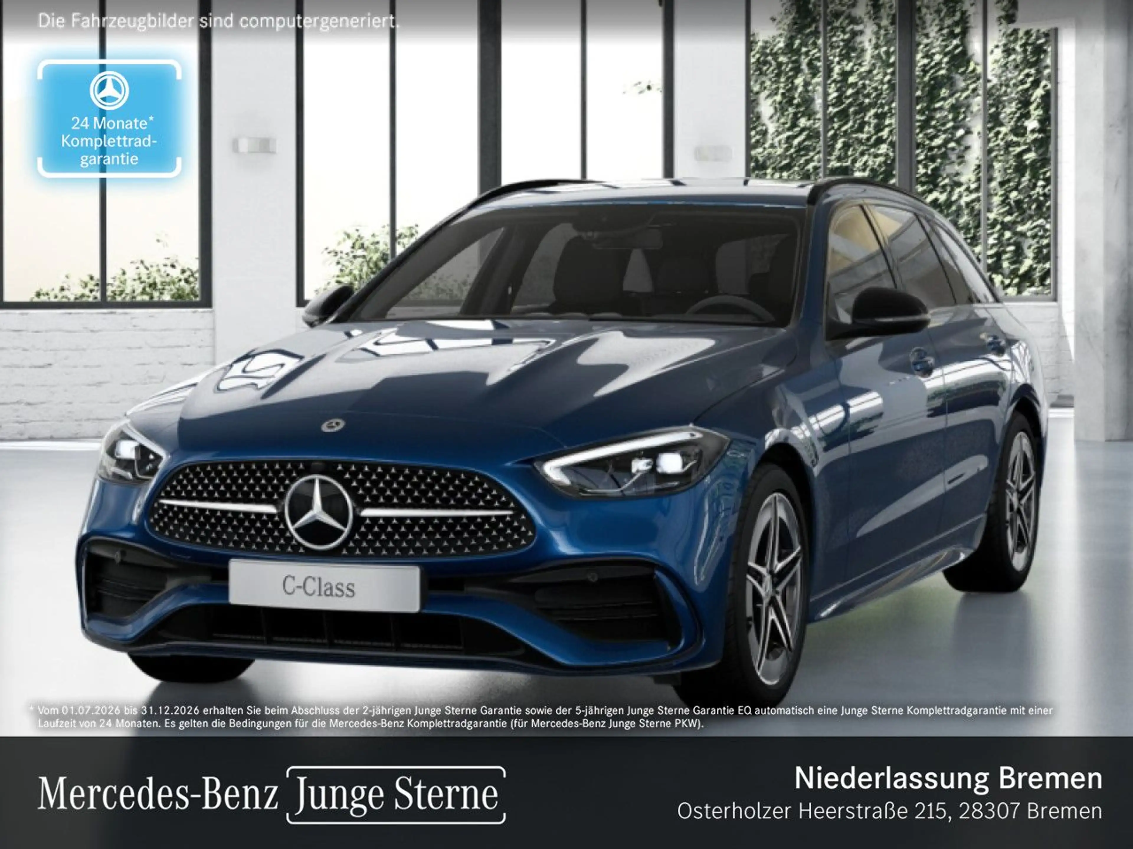 Mercedes-Benz C 220 d T AMG+NIGHT+LED+KAMERA+KEYLESS+9G