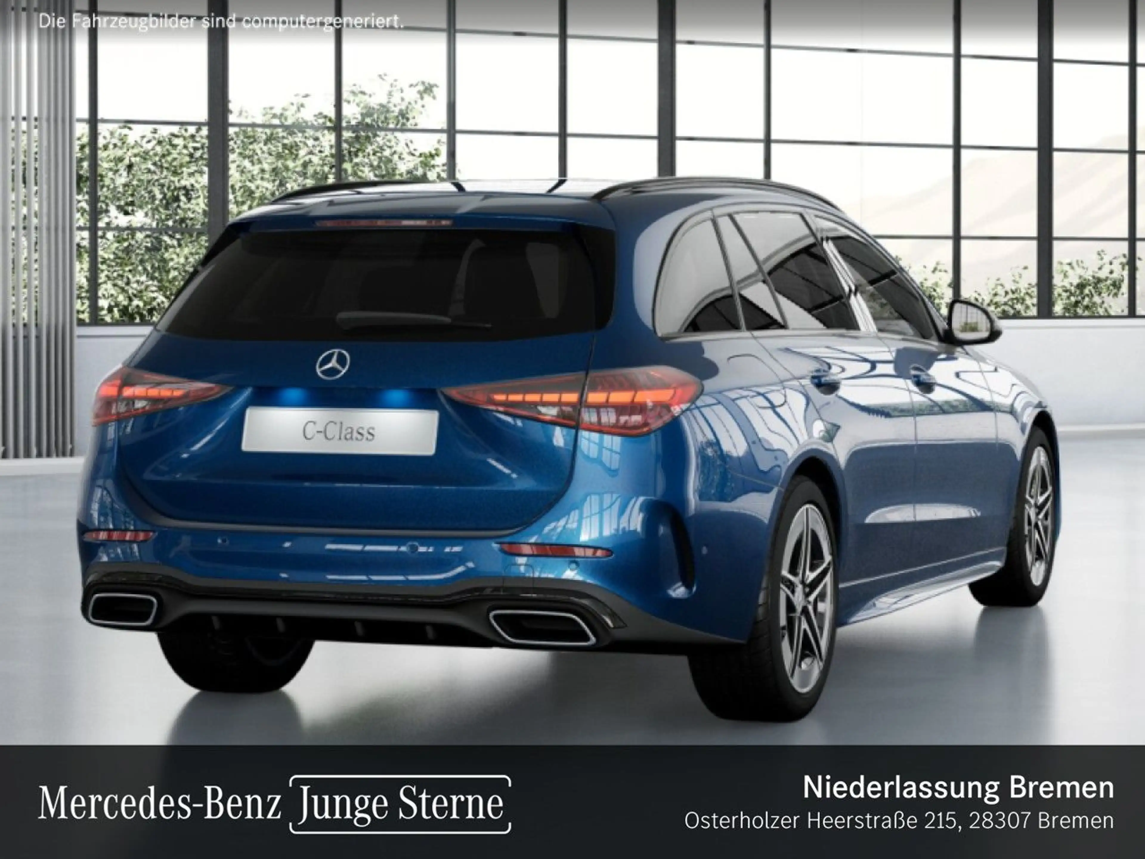 Mercedes-Benz C 220 d T AMG+NIGHT+LED+KAMERA+KEYLESS+9G — photo 4