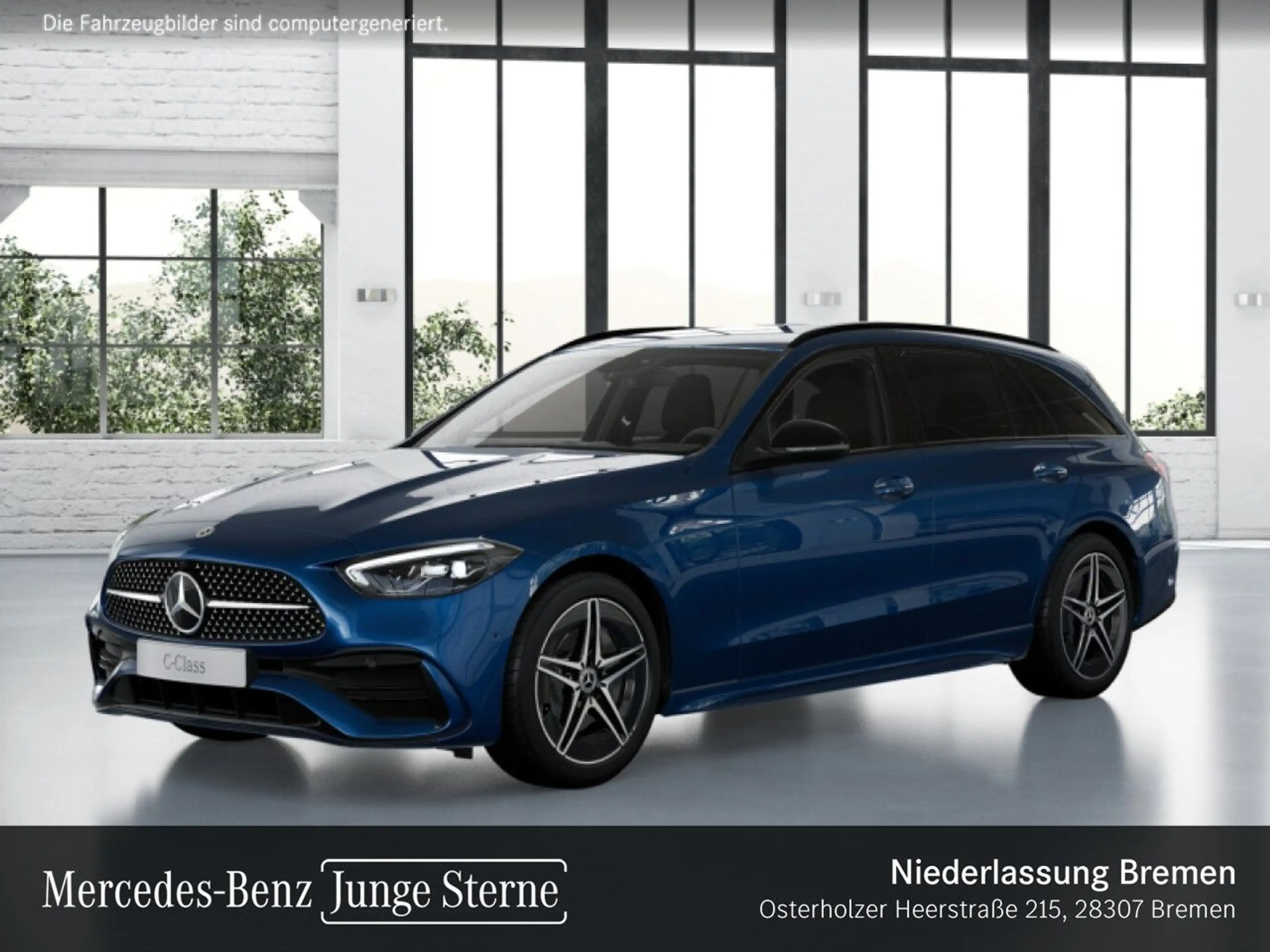 Mercedes-Benz C 220 d T AMG+NIGHT+LED+KAMERA+KEYLESS+9G — photo 13