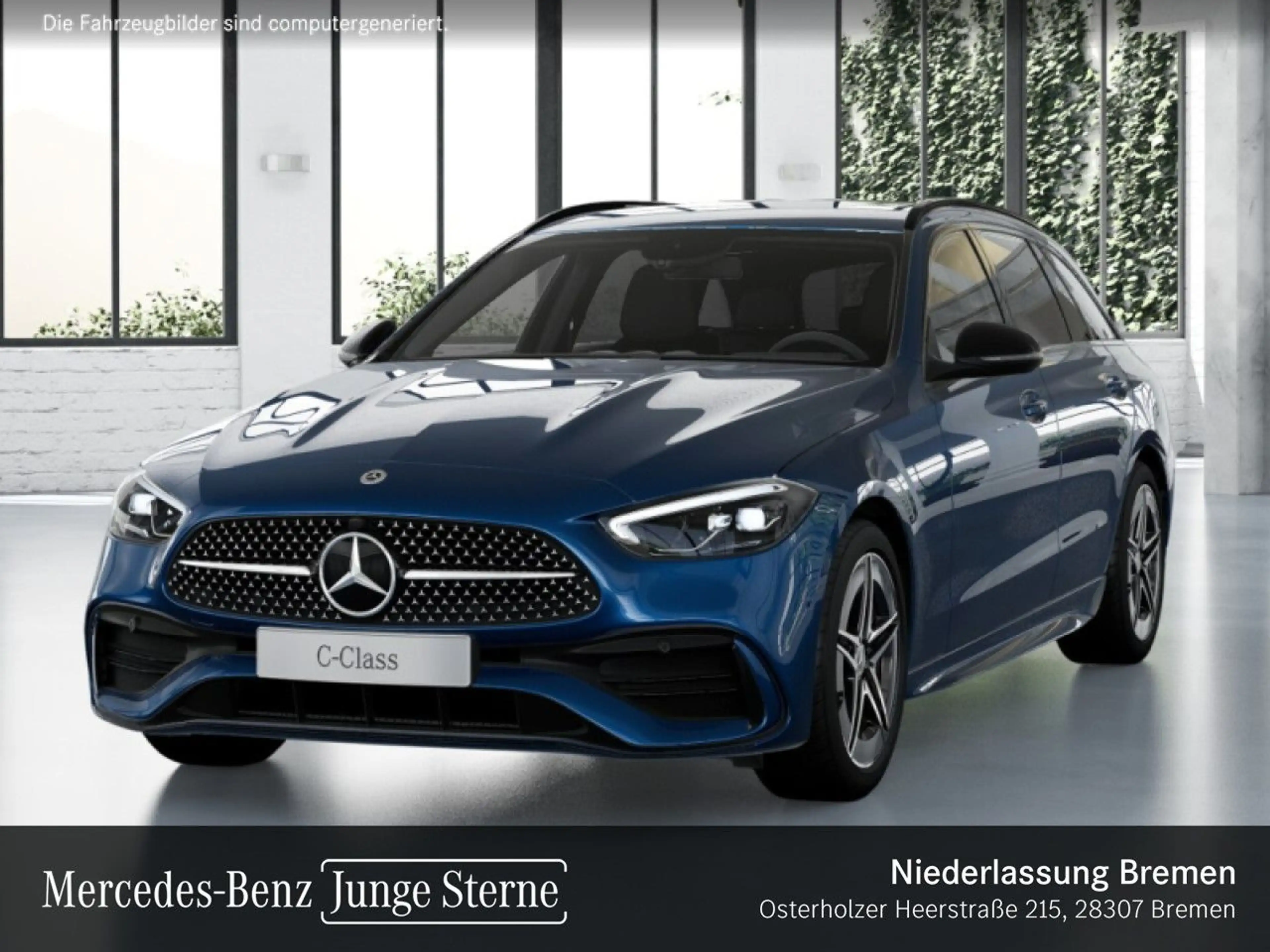 Mercedes-Benz C 220 d T AMG+NIGHT+LED+KAMERA+KEYLESS+9G — photo 2
