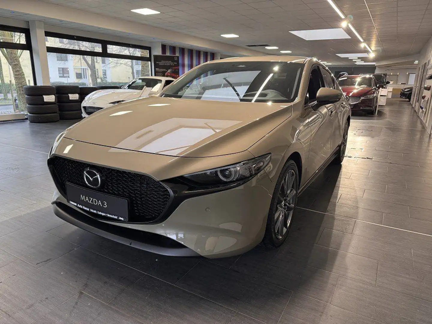 Mazda 3 2.5 140PS Exclusive-line Matrix LED Bose 360° Beige - 2
