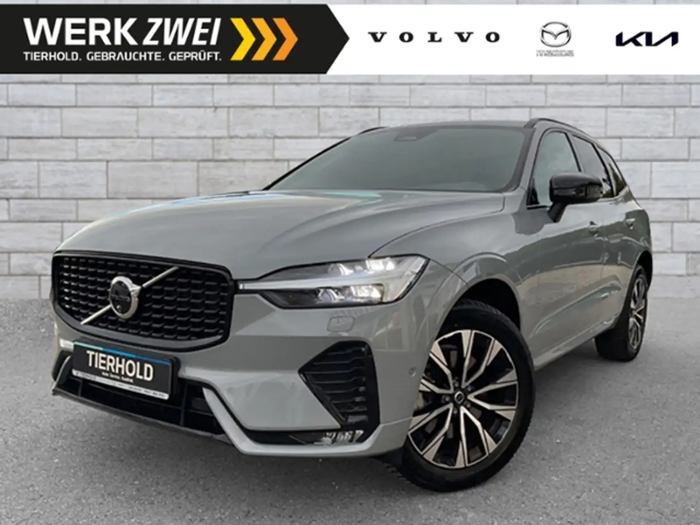 Volvo XC60 Plus Dark 2WD Google Pano 360 H&K BLIS Grau - 1