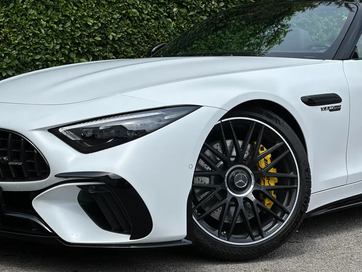 Mercedes-Benz SL 63 AMG 4-Matic+BURMESTER 3D+CAMERA 360+LIFT+HUD+CARBON Blanc - 2