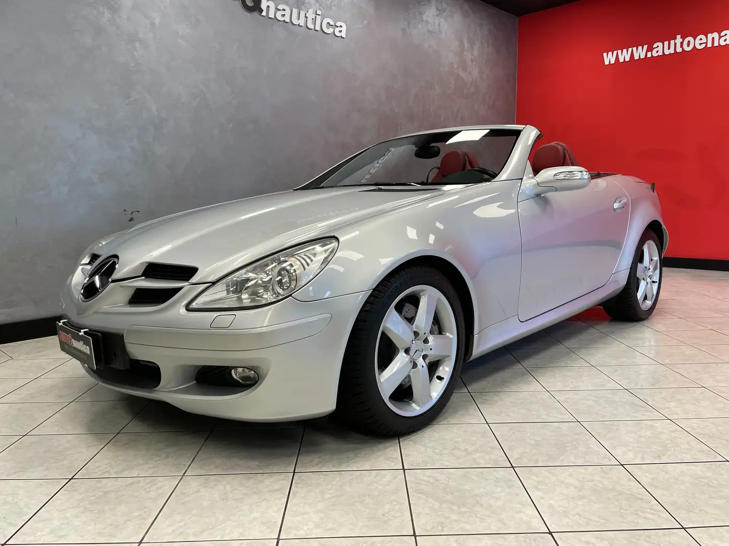 Mercedes-Benz SLK 350 ASI - INTERNO DESIGNO BICOLORE UNICA IN ITALIA srebrna - 1