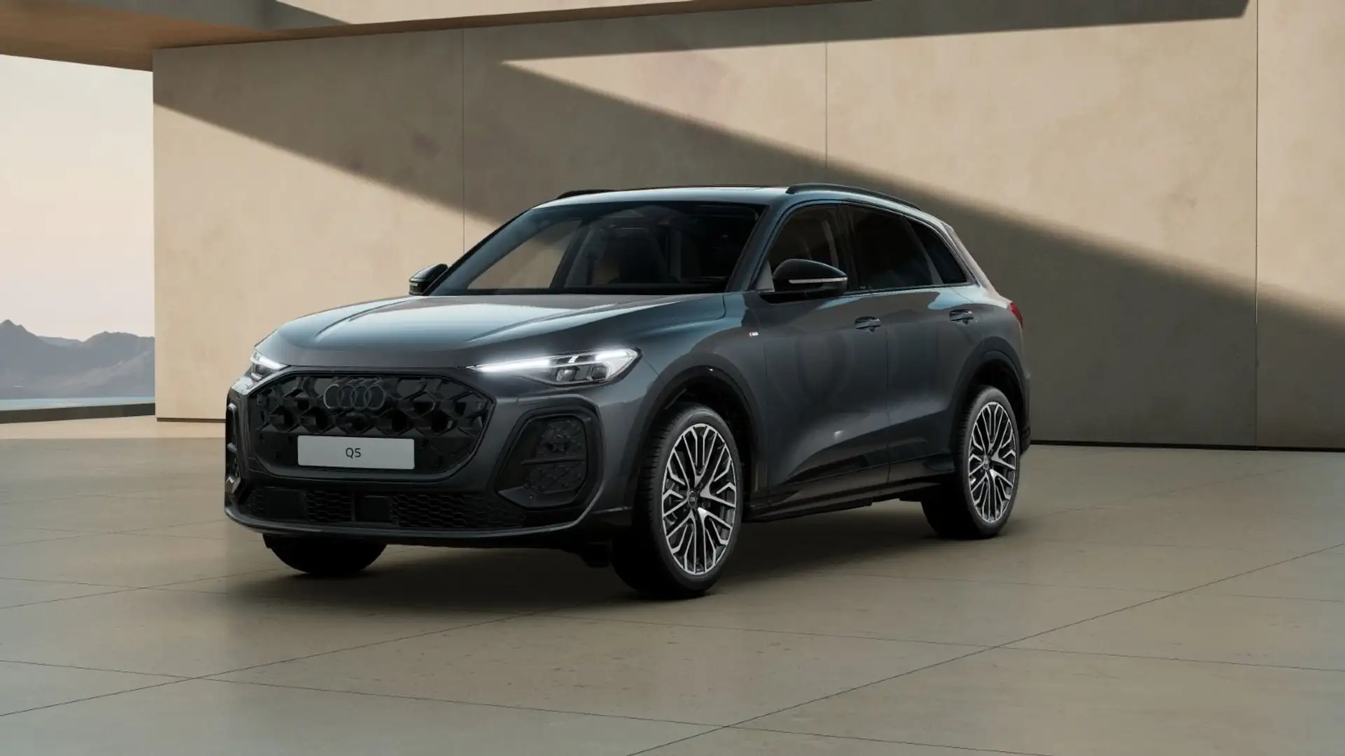 Audi Q5 S line TDI qu Tech-PRO HuD Panorama OLED B&O Grau - 2