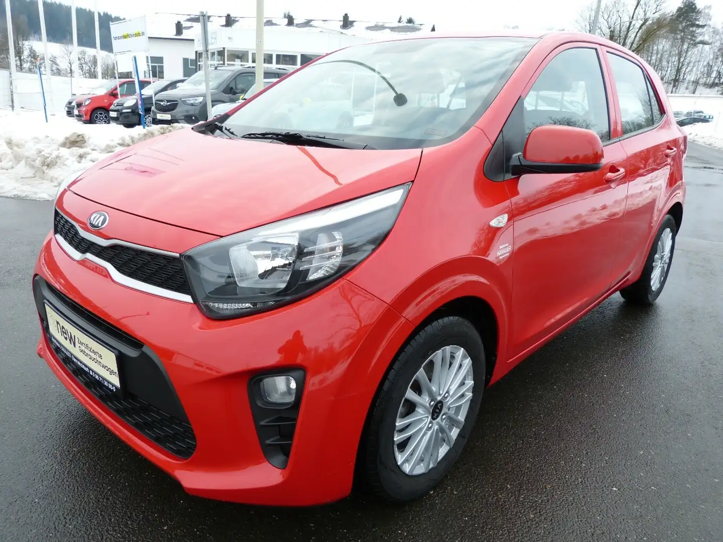 Kia Picanto Edition 7 [KLIMA/SHZ/NUR 30.270 KM] Rouge - 2