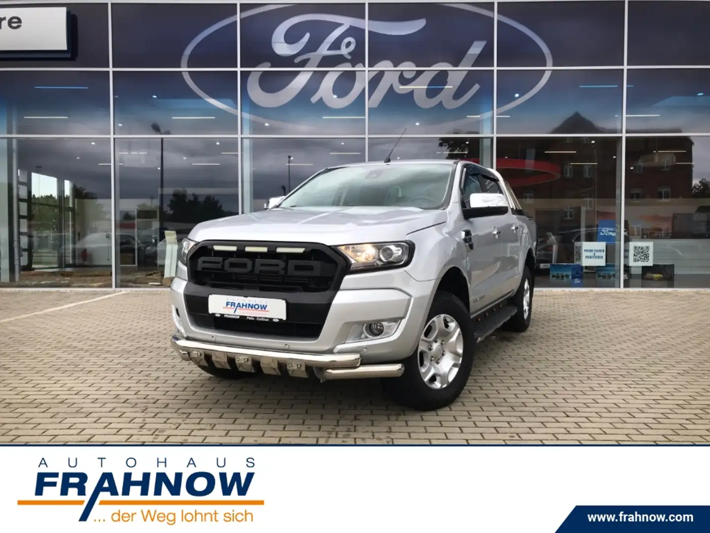 Ford Ranger 3.2 TDCi Limited DK 4x4 AHK NAVI STDHZG Silber - 1