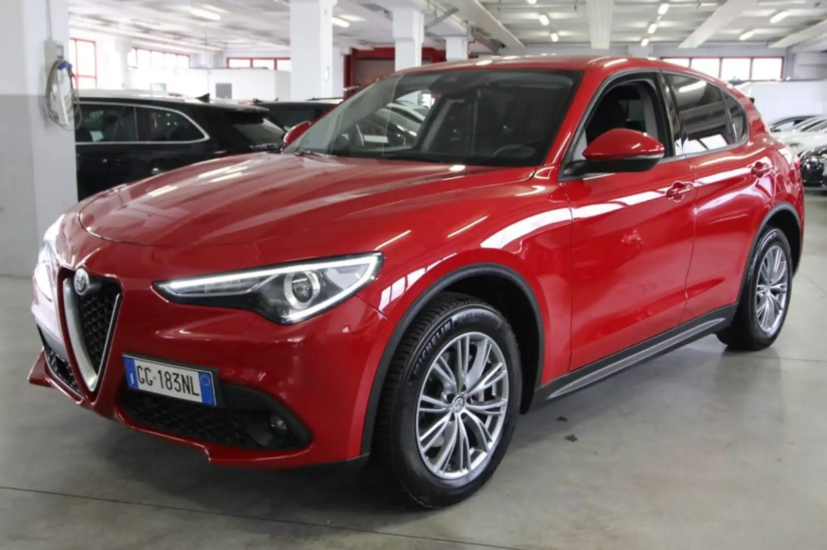 Alfa Romeo Stelvio 2.2 Turbodiesel 190 CV AT8 Q4 Business Rouge - 2