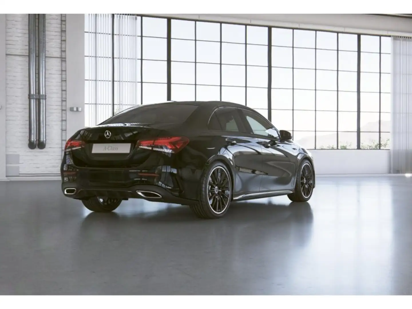 Mercedes-Benz A 250 e Limo AMG-Sport/LED/Night/SHZ/DAB/19' Schwarz - 2