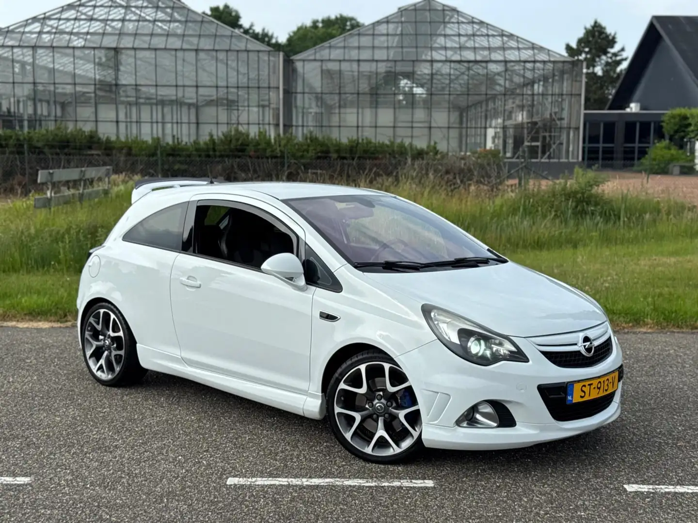 Opel Corsa 1.6-16V Turbo OPC Xenon | Navi | Cruise | Recaro S Blanc - 2