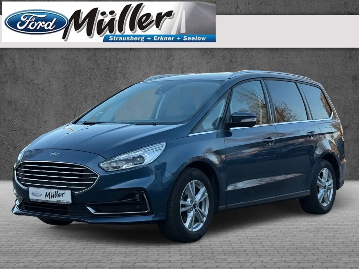 Ford Galaxy 2.0 EcoBlue Titanium 7 Sitze LED Blau - 1
