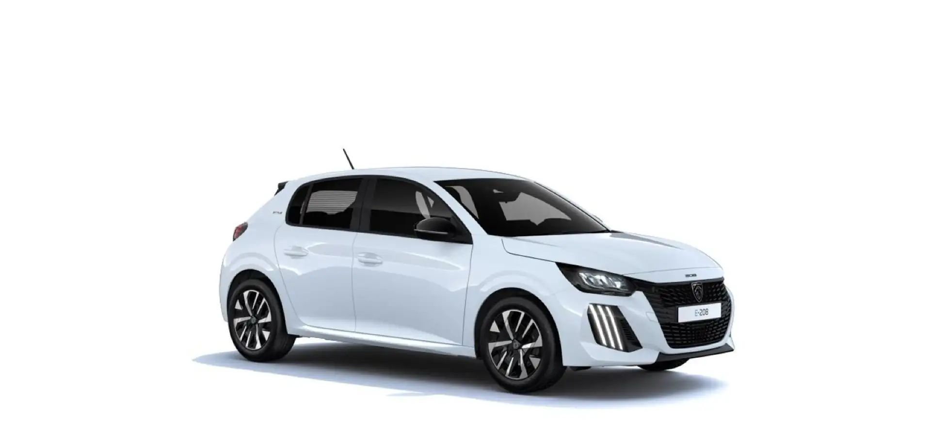 Peugeot 208 E-208 STYLE Elektromotor 136 Blanc - 2