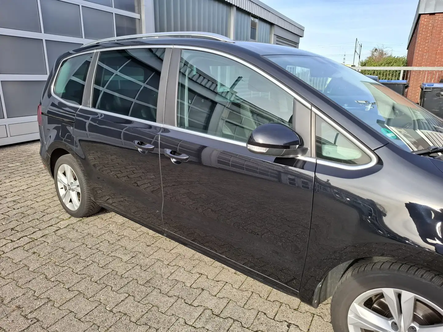 SEAT Alhambra Alhambra 2.0 TDI Crono Plus 7 Stize Navi Schwarz - 2