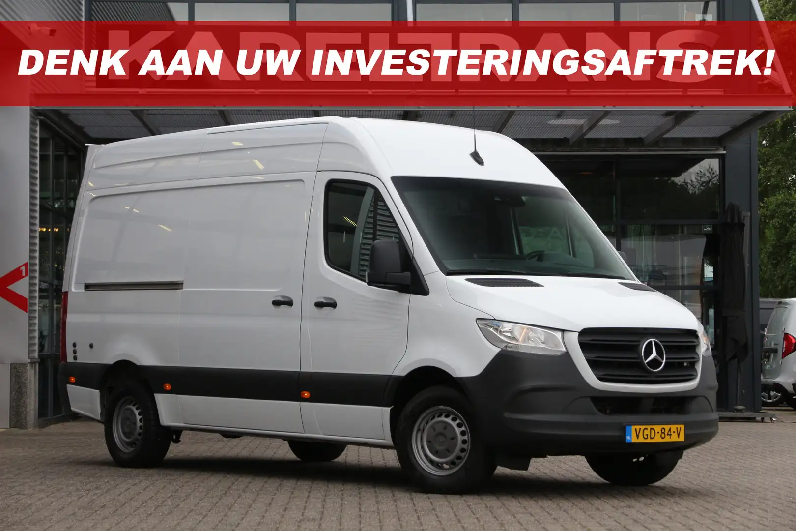 Mercedes-Benz Sprinter 311 CDI | Aut. | Laadklep | Mbux | Navi | Camera | Weiß - 1
