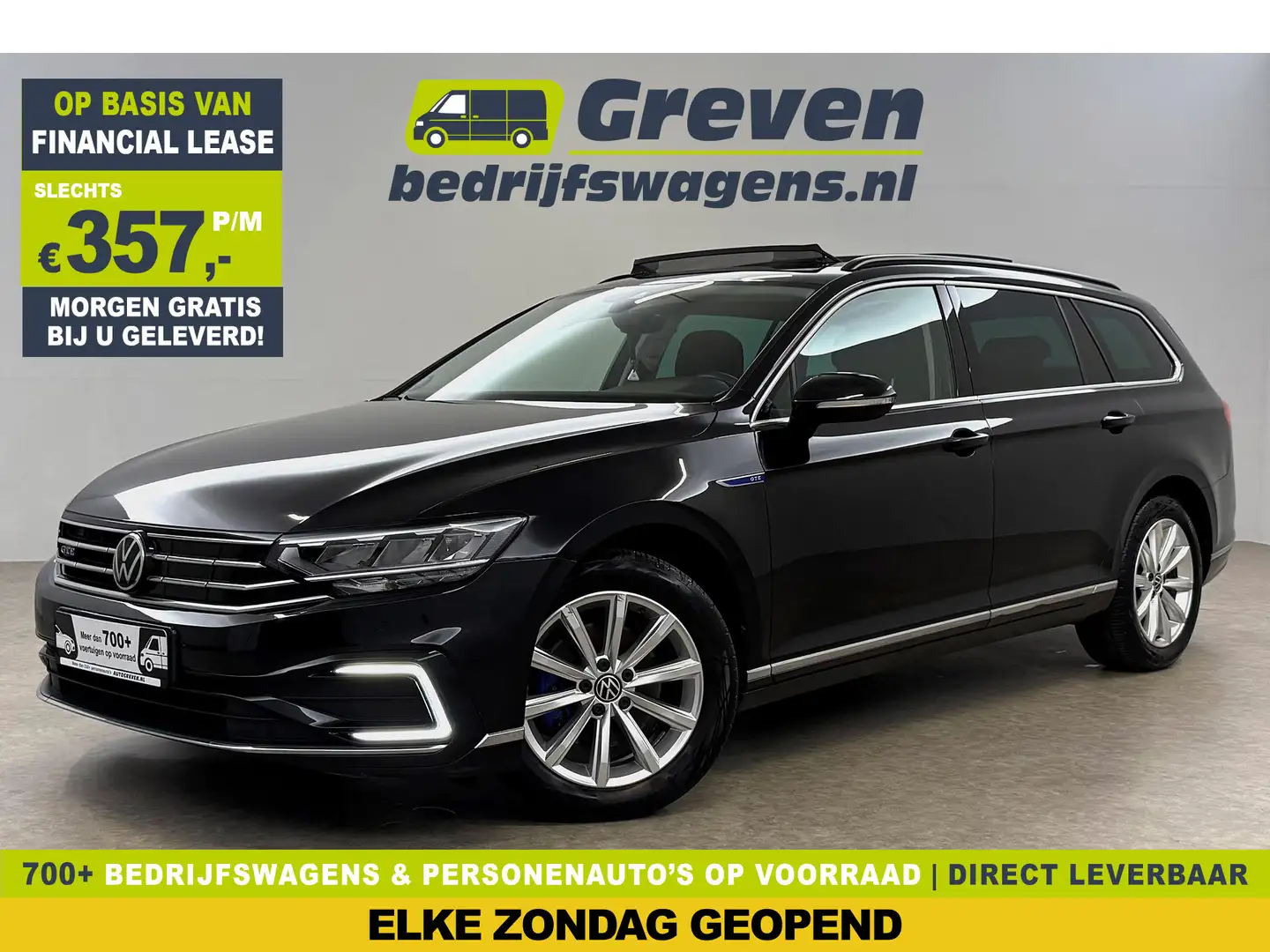 Volkswagen Passat Variant 1.4 GTE PHEV | 231PK | Pano | Virtual | Trekh | Ad Schwarz - 1