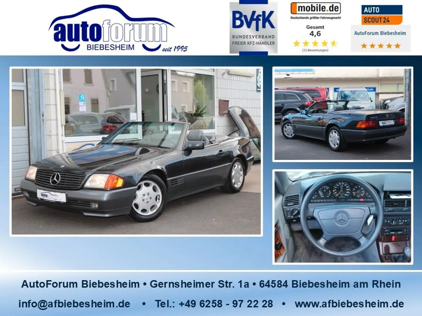 Mercedes-Benz SL 300 *Roadster*1.Hand*Oldtimer - 1