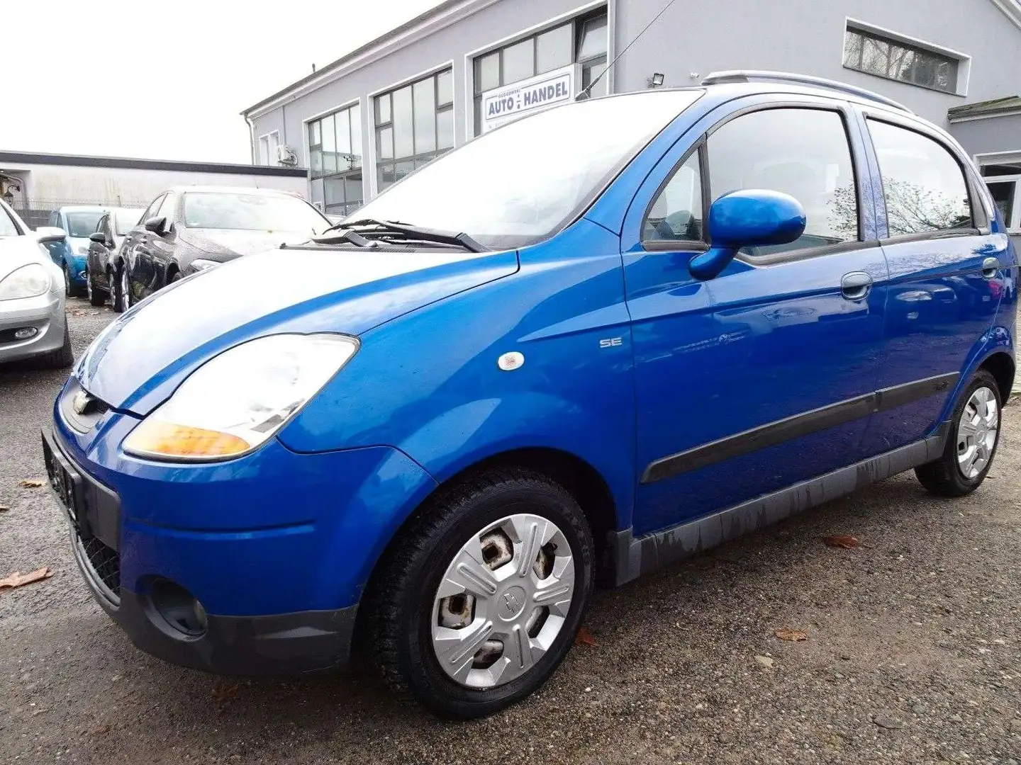 Chevrolet Matiz SE 1.0, 49kW, ZV-CD-ABS-ALLWETTER-KLIMA Blau - 1