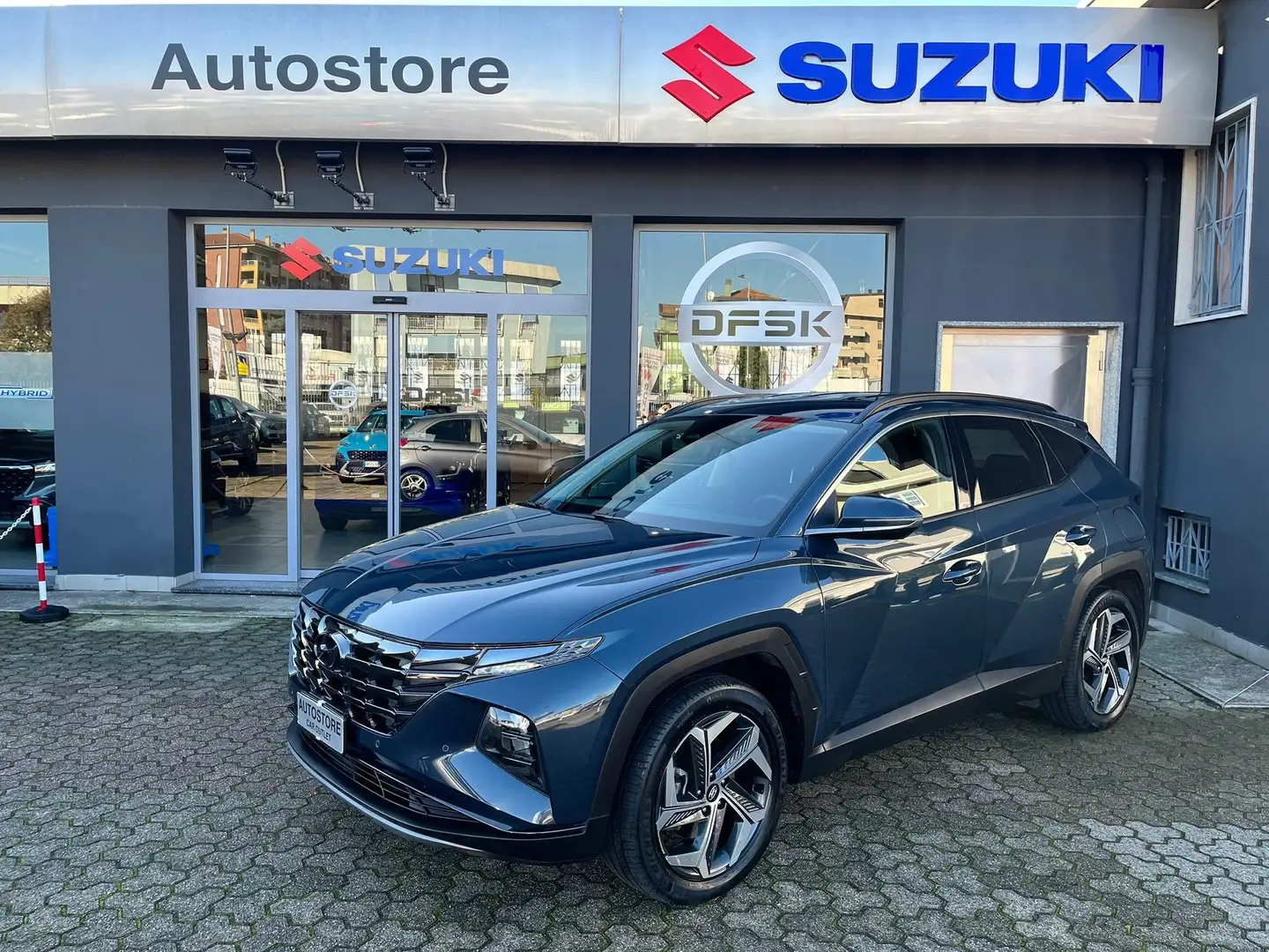 Hyundai TUCSON Tucson 1.6 FULL HYBRID PLUG-IN!!! Blauw - 1