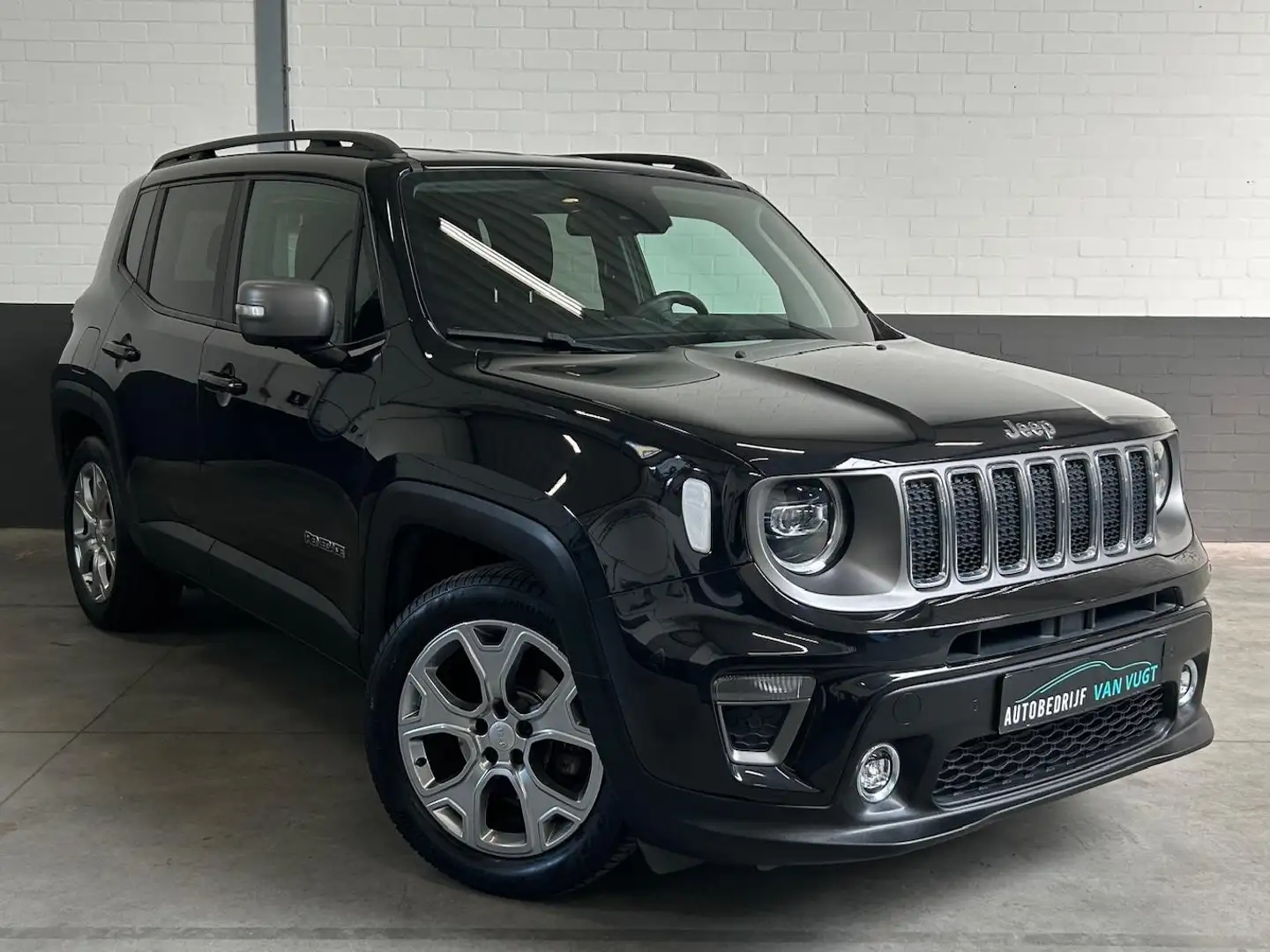 Jeep Renegade 1.3T Freedom, Apple-Android, climate, pdc Zwart - 2