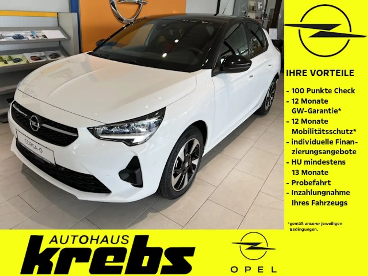 Opel Corsa-e Corsa-e GS - Navi - Sitz- & Lenkradheizung -Kamera Weiß - 1