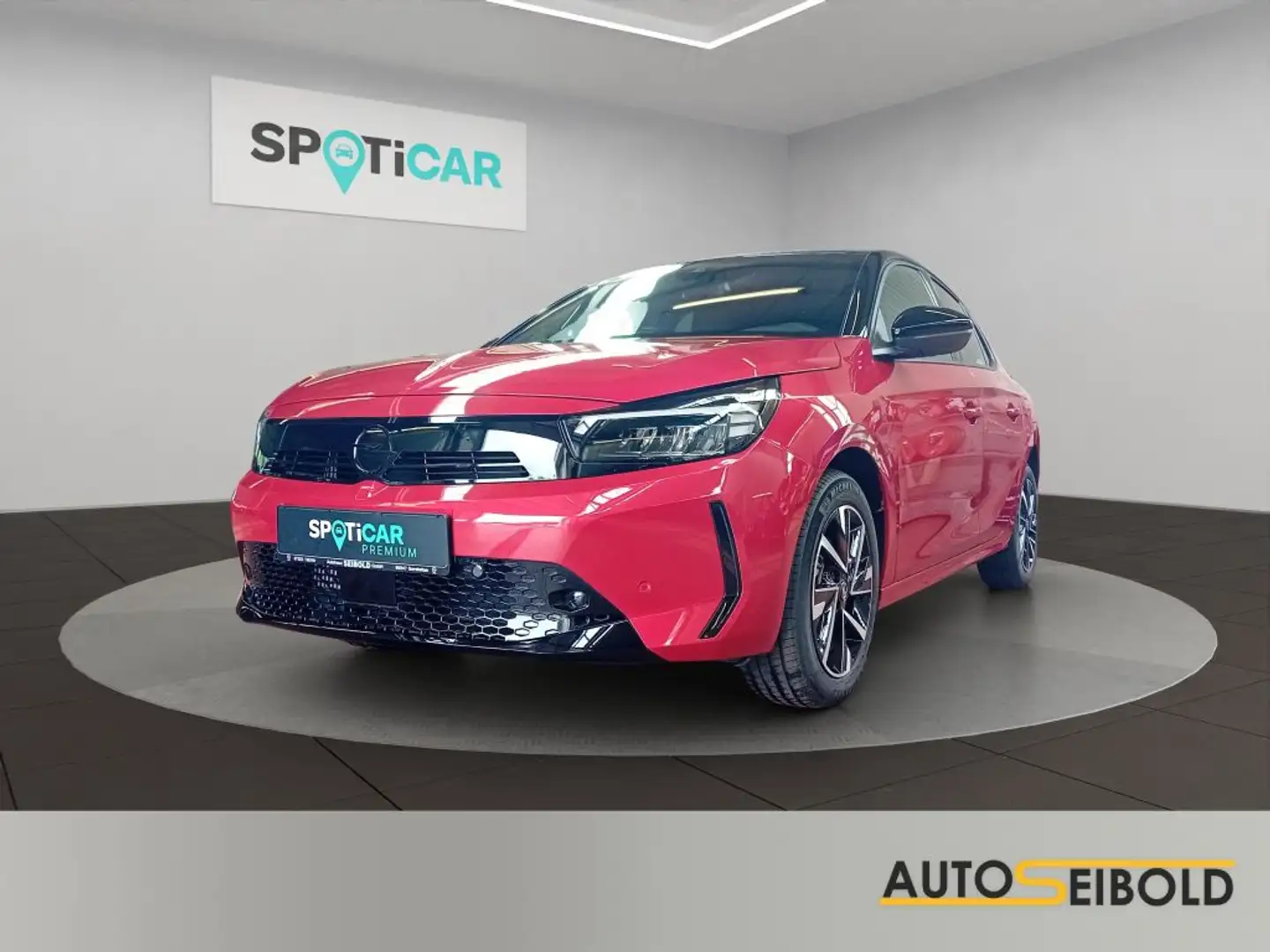 Opel Corsa 1.2 Direct Injection Turbo Hybrid 48 V GS Rouge - 1